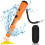 Flintronic Metal Detector Pinpointer, 360? Portable Metal Detector Finder Pinpointer, Waterproof Handheld Pin Pointer with LED, Detecting Tool for 1