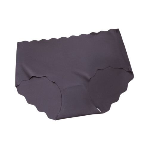 Σλιπάκια Plus Size Icy Silk No Show, Σκούρο Γκρι 1