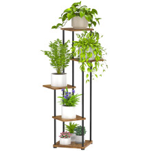 Digtokore Plant Stand Indoor, 5-Tier Tall Plant Stands Plant Shelf Indoor Clearance, Corner Display Rack Flower Pot Holder, Metal Flower Shelves for