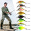 Mini-Wobbler-Angelköder, schwimmender Crankbait für Hecht, Zander, Barsch, Hard Ba U0I7 2
