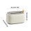White Plastic Facial Tissue Covers Rectangular Tissue Box Modern Gift Decorative Tissue Box for Friends 3