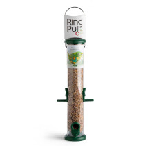Ring-Pull TO-S2G Medium Bird Feeder for Seeds - Green