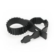 KINGLAKE 8Pcs 40cm Black Tree Straps - Heavy Duty Adjustable Interlock Garden Shrub Ties for Rose Tree Plant Support