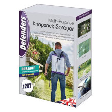 Defenders Knapsack Multi-Purpose Pressure Sprayer Backpack ? 12L, Ideal for Garden Plants, Lawns, Pesticides, Fungicides and Home Care