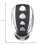 Universal Rolling Code Garage Door Remote Keychain, Rolling Door Compatible, Easy to Pair 3