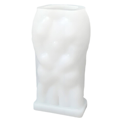 3D Bunny Bow Silicone Mold for Candle Resin Plaster 1