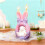 3D Bunny Bow Silicone Mold for Candle Resin Plaster 5
