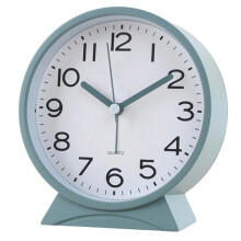 Despertador silencioso com visor grande, moderno, quartzo, pacote com 1 unidade