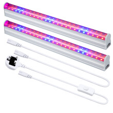 Tekmelau LED Grow Lights Bars for Indoor Plants Grow Lamp with Red/Blue Spectrum Grow Light Strip with Power Switch Wire + Cables for Succulents