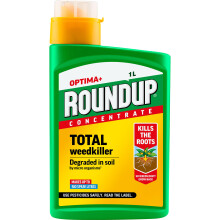 Roundup Optima+ Total Weedkiller, Concentrate, 1 Litre