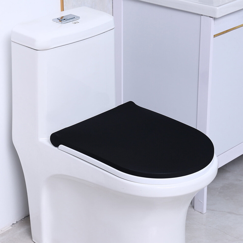 Toilet Lid Cover Polyester Stretchable 43X58cm 971050223773