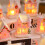 Lysende julelandsbyhus i harpiks 5
