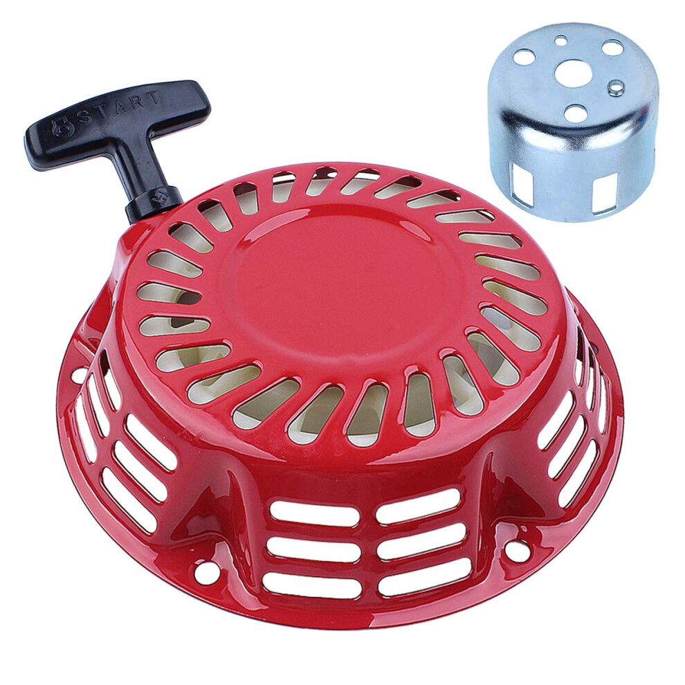 Adefol Pull Start Assembly For Gx120 Gx160 Gx200 Gx140 5.5Hp 6.5Hp Engine, Pull Cord Assembly With Starter Cup Pull Start Replacement Parts Recoil 5051224476794