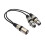 Cable divisor de audio macho a hembra de 14 pulgadas 1