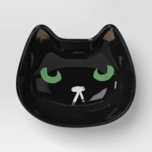 Cat-shaped melamine cereal bowl 13.5 fl oz