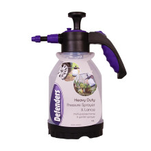 Defenders Heavy Duty Pressure Sprayer & Lance ? 15L, Garden Use with Weed Killer, Pesticides, Fertiliser, Home Use for Watering/Misting Plants and