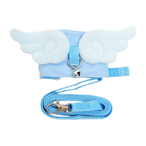 Frettchen-Geschirrweste – Nylon, verstellbar, blau
