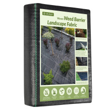 Velway Weed Control Membrane Heavy Duty - 2x10M Weed Control Barrier Fabric Landscape Ground Cover for Artificial Grass Patios Paths Flower Beds -