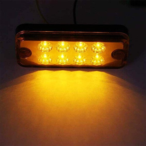 Πλευρικά φώτα σήμανσης, 6 τεμάχια 12V24V8LED Πλευρικοί δείκτες φορτηγού, Πλευρικοί 1