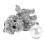 Broche de cachorro com strass para ocasiões formais e informais. 5