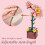 Kit de rompecabezas de flores de madera 3D para decoración del hogar 3