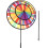 Regenbogen-Windmühlen-Gartendekoration mit dreifachem Erdspieß 1