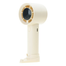 Wiederaufladbarer USB-Handventilator mit LED-Anzeige und 3 Geschwindigkeitsstufen