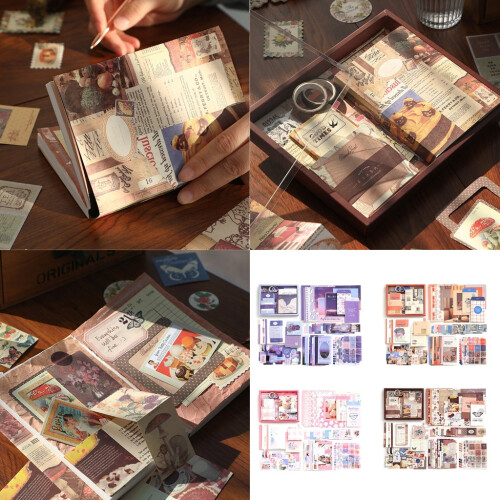 Κιτ Scrapbooking Χάρτινο Πλαίσιο Scrapbooking Κολάζ Διακόσμηση Ημερολογίου Κουτί Δώρου 1