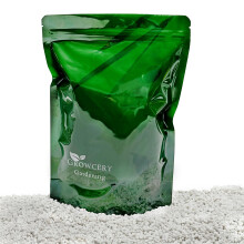 Growcery Premium Perlite for Plants (3?5mm Grade) ? Reusable Grip-Seal Bag | Aeration & Drainage for Houseplants, Succulents & Seedlings | (3L)