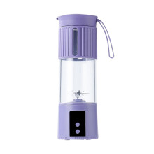 Gobelet mélangeur portable rechargeable par USB avec 2 gobelets en acier inoxydable