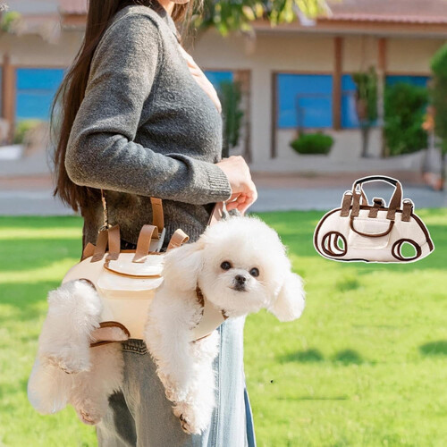 Ζώνη μεταφοράς κατοικίδιων Lettuce Pets Crossbody για μικρά σκυλιά 1