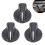 Heater Fan Control Knobs Temperature Control Knob set Air Conditioners Control Knobs Simple Installation for Vehicle 2