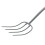 Bulldog Bulldog 4 Prong Metal Handle Manure Fork 1