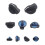 Heater Fan Control Knobs Temperature Control Knob set Air Conditioners Control Knobs Simple Installation for Vehicle 6