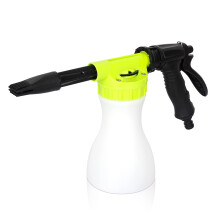 GALAXYER Snow Foam Gun Sprayer, 900ml Adjustable Car Cleaning Lance, Universal Garden Hose Foam Sprayer for Car & House Washing