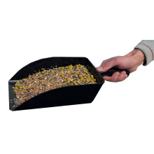 Large Plastic Scoop Multipurpose for Food - Animal Feed, Seed, Flour, Gritting, Garden