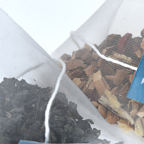 Yauxim Tea Maker100PCS Tea Bag Filter Nylon Tea Bag Single String Label Empty Nylon Tea Infuser Bag 1