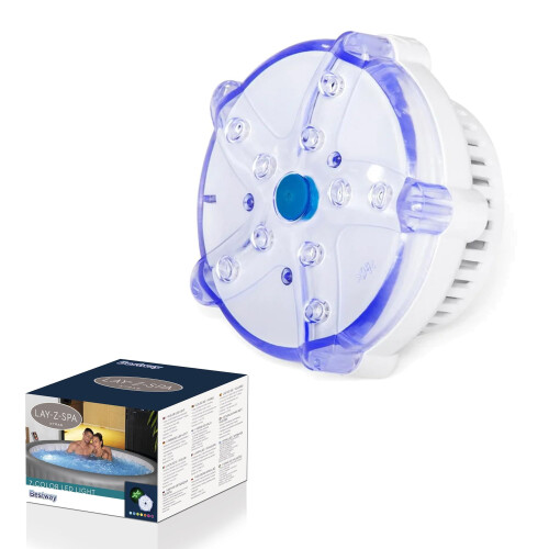 Lay-Z-Spa Lay-Z-Spa LED Light Accessory for Hot Tubs, 7 Colour Underwater Light (2 Modes)