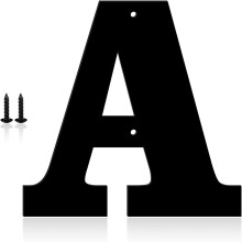 Metalhusnumre og -bogstaver 4 tommer