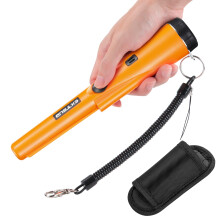 EXTSUD Metal Detector, Metal Pointer IP66 Waterproof Pin pointer Holster Treasure Hunting Unearthing Tool Accessories, 360? Scan Buzzer Vibration for