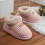 Παντόφλες Corduroy Slip-on με λάστιχο στο πίσω μέρος για εσωτερικούς και εξωτερικούς 6
