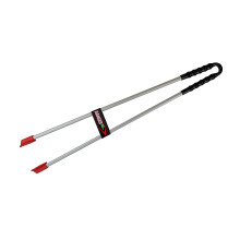 The Helping Hand Company Ranger MAX Tong Style Litter Picker with Straight Handle 35?/89cm, Heavy Duty Rubbish Picker Grabber, Long Hand Held Litter