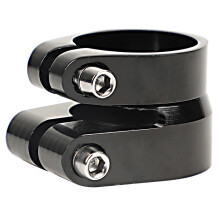 Fahrradsattelstützenklemme 31,8 mm/34,9 mm Aluminium