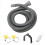 Washing Machine Drain Hose Extension 3m Grey PP 1