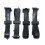 KINGLAKE 4 Pcs Tree Ties Ttraps 60 x 2.5cm Adjustable Tree Shrub Support Ties 1