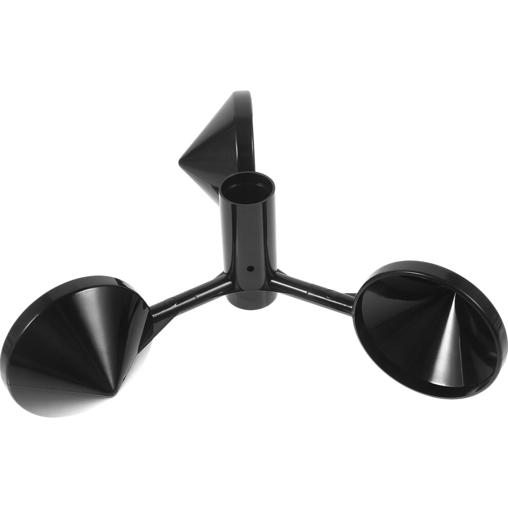 Black Abs Wind Cup Anemometer For Weather Stations 9104899006844