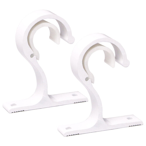 Support de tringle à rideaux réglable, lot de 2