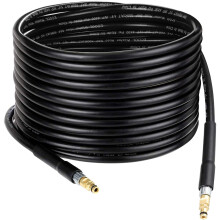 Colisal 15M High Pressure Replacement Hose Extension for Karcher K Series Pressure Washers (K2 - K7) with M22 & C-Clip Type Fitting Quick Connector