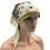 Ethnic Headscarf Triangular Gold Tassels Headwrap for-Lake Blue 5