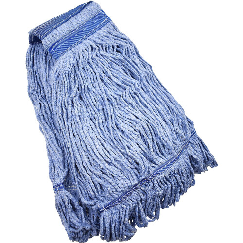Testina per mocio professionale 6x17,5 pollici blu